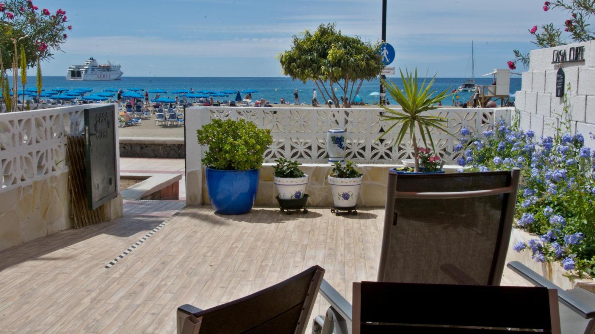 Villa Casa Curt, Vista Mar Y Playa à Arona  Extérieur photo